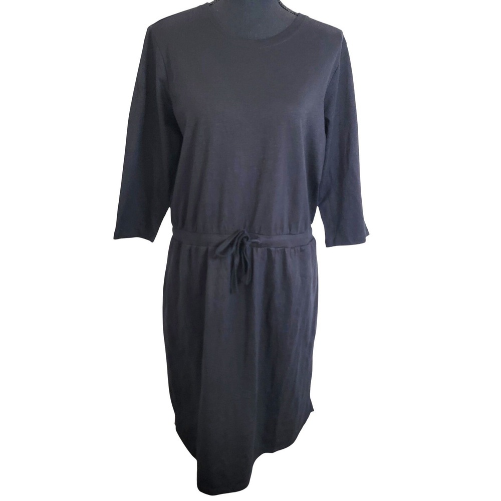 Pact Organic Cotton Relaxed Slub Weekend‎ T-shirt Dress Vacation Casual Medium